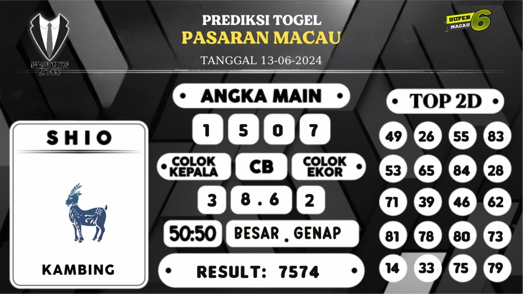 https://prediksibosstm.com/prediksi-boss-togel-macau-kamis-13-juni-2024/