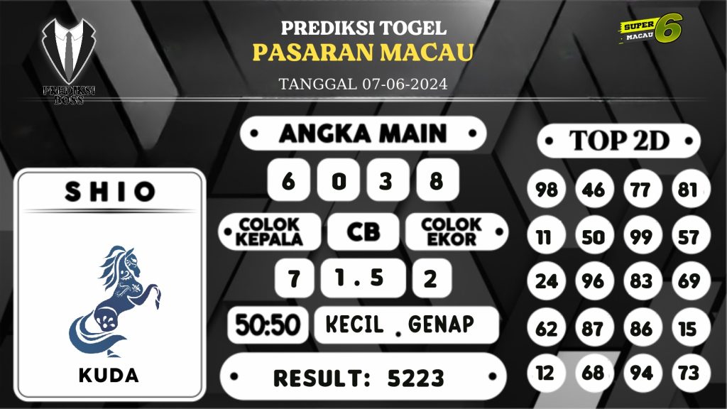 https://prediksibosstm.com/prediksi-boss-togel-macau-jumat-07-juni-2024/