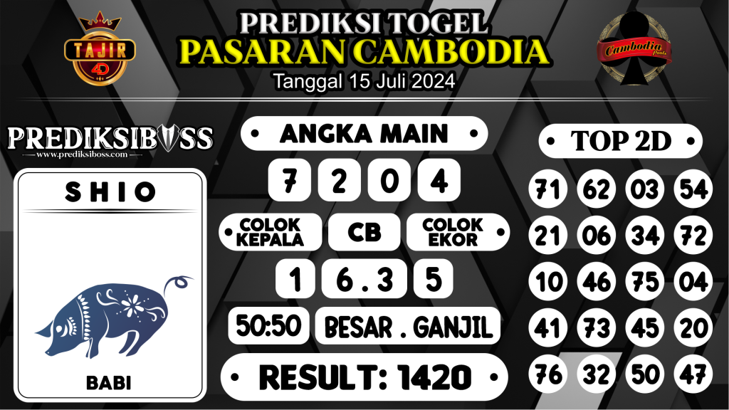 https://prediksibosstm.com/prediksi-boss-togel-cambodia-senin-15-juli-2024/