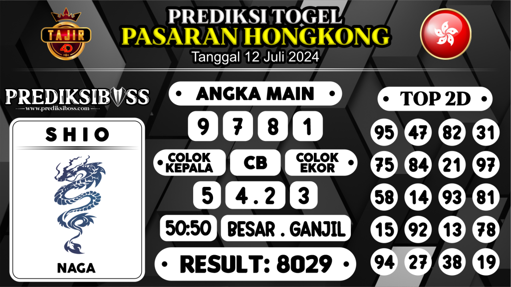 https://prediksibosstm.com/prediksi-boss-togel-hongkong-jumat-12-juli-2024/