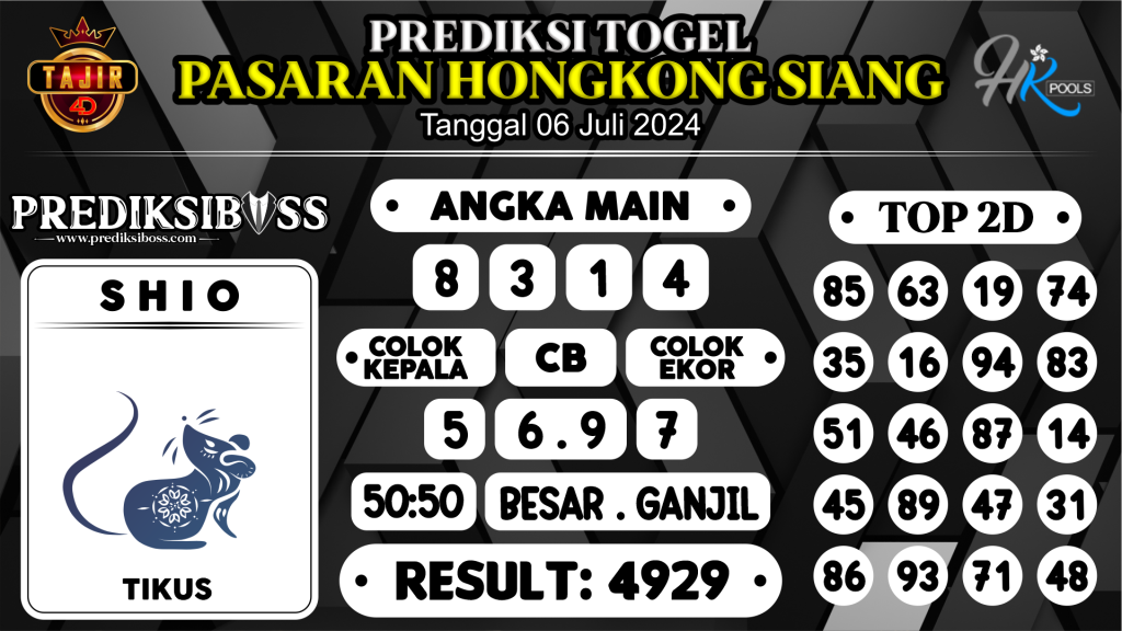 https://prediksibosstm.com/prediksi-boss-togel-hk-siang-sabtu-06-juli-2024/