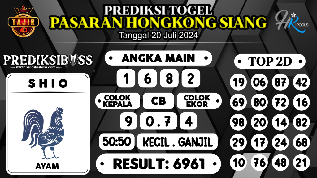 https://prediksibosstm.com/prediksi-boss-togel-hk-siang-sabtu-20-juli-2024/