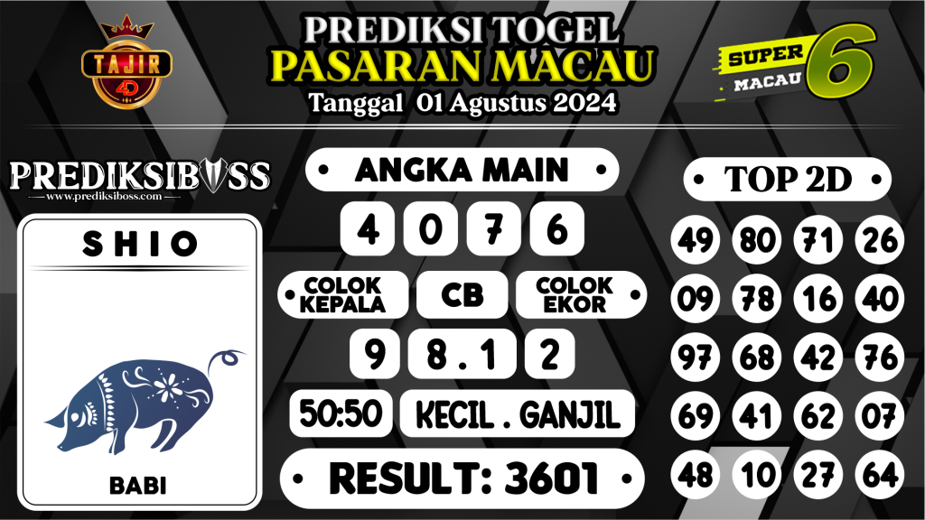 https://prediksibosstm.com/prediksi-boss-togel-macau-kamis-01-agustus-2024/