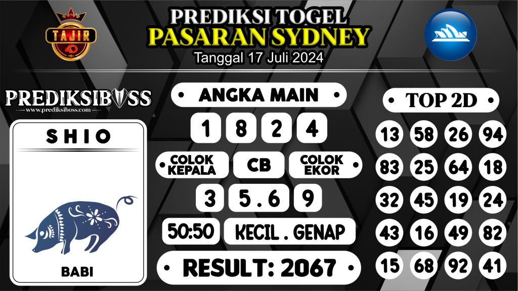 https://prediksibosstm.com/prediksi-boss-togel-sidney-rabu-17-juli-2024/