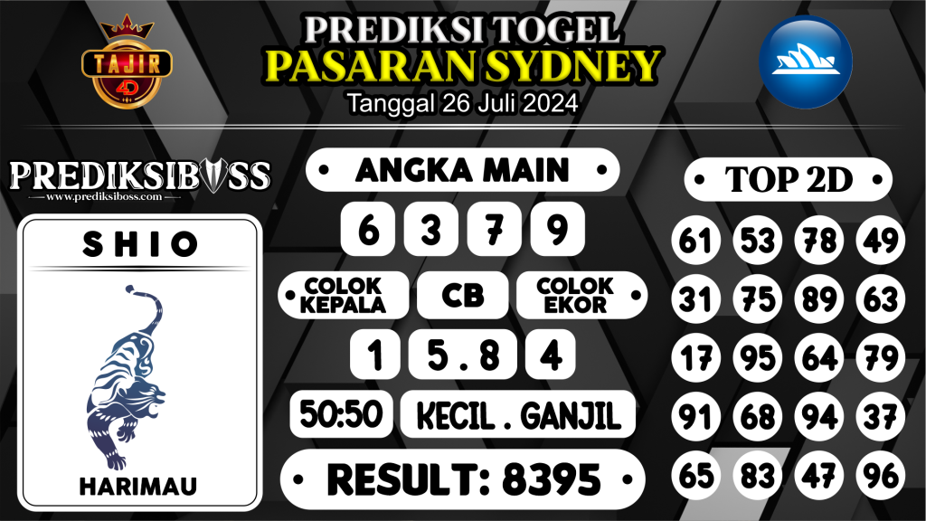 https://prediksibosstm.com/prediksi-boss-togel-sidney-jumat-26-juli-2024/