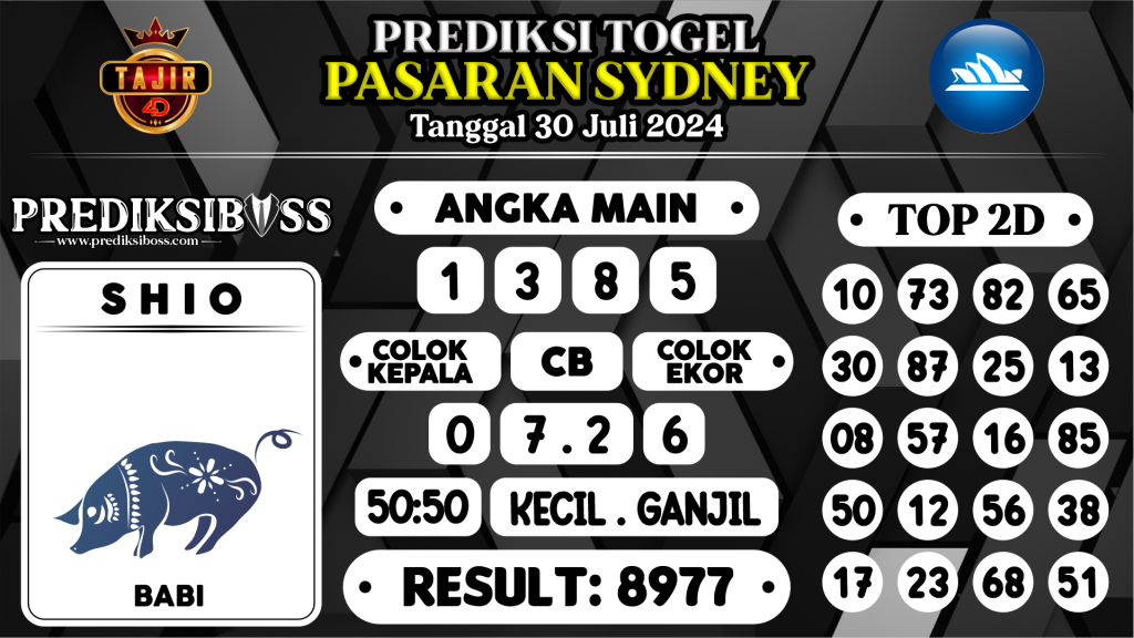 https://prediksibosstm.com/prediksi-boss-togel-sidney-selasa-30-juli-2024/