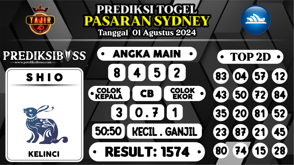 https://prediksibosstm.com/prediksi-boss-togel-sidney-kamis-01-agustus-2024/