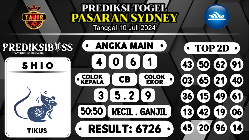 https://prediksibosstm.com/prediksi-boss-togel-sidney-rabu-10-juli-2024/