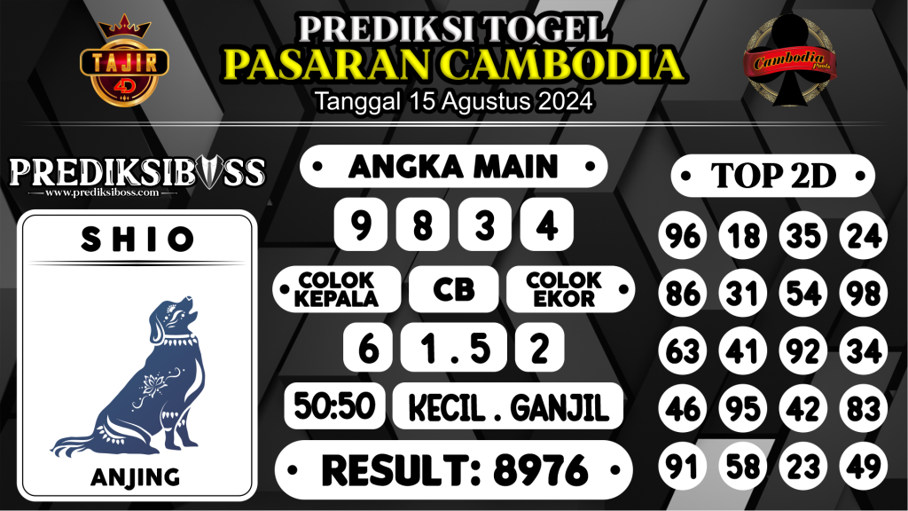 https://prediksibosstm.com/prediksi-boss-togel-cambodia-kamis-15-agustus-2024/