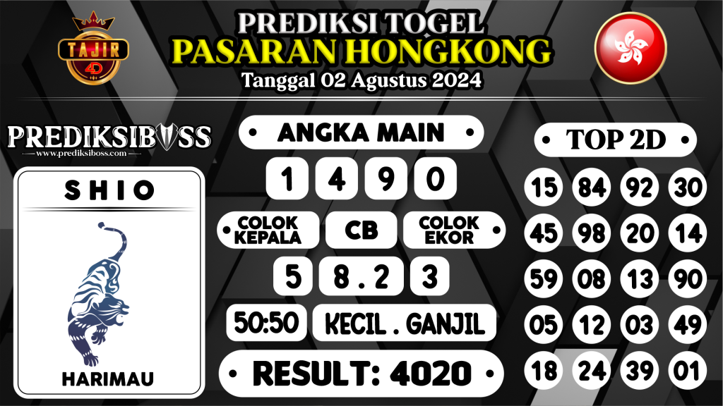 https://prediksibosstm.com/prediksi-boss-togel-hongkong-jumat-02-agustus-2024/