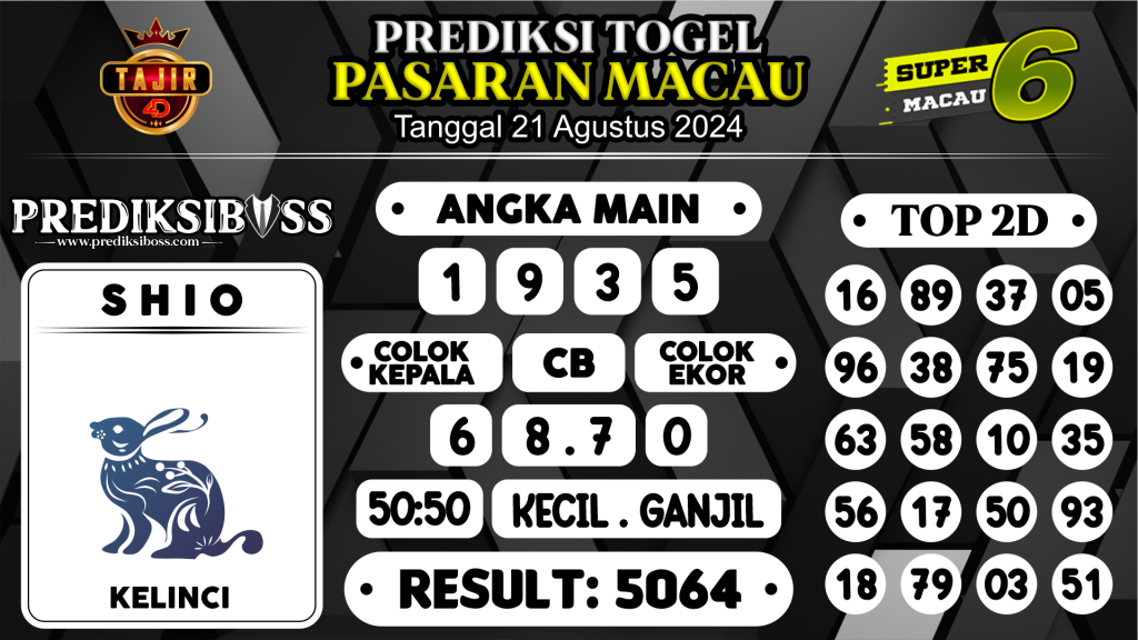 https://prediksibosstm.com/prediksi-boss-togel-macau-rabu-21-agustus-2024/