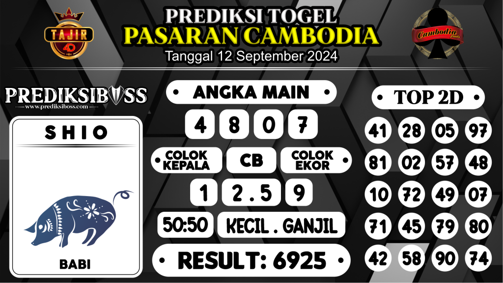 https://prediksibosstm.com/prediksi-boss-togel-cambodia-kamis-12-september-2024/