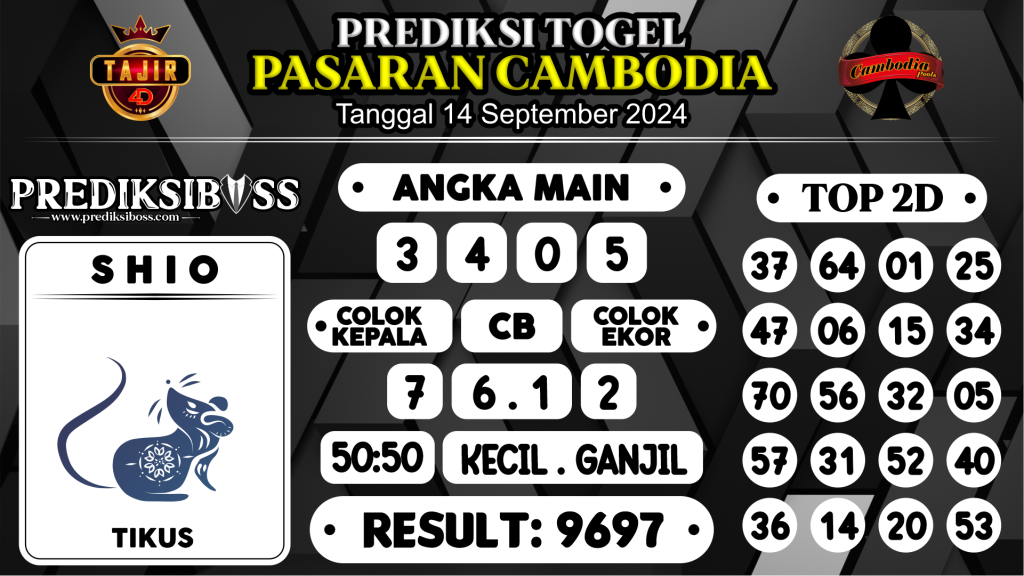 https://prediksibosstm.com/prediksi-boss-togel-cambodia-sabtu-14-september-2024/