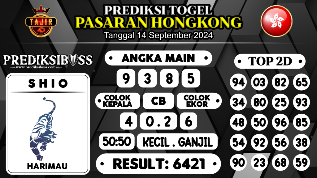 https://prediksibosstm.com/prediksi-boss-togel-hongkong-sabtu-14-september-2024/