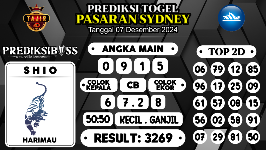 https://prediksibosstm.com/prediksi-boss-togel-sidney-sabtu-07-desember-2024/